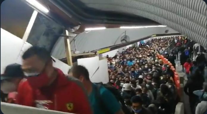 8e1c6173-00eb-490e-b018-d1147ed1f8ed Más problemas para el Metro de la Cdmx; ahora fue por unas escaleras eléctricas descompuestas que causaron amontonamiento de cientos de personas