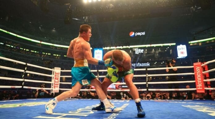 Canelo vs Saunders Saúl