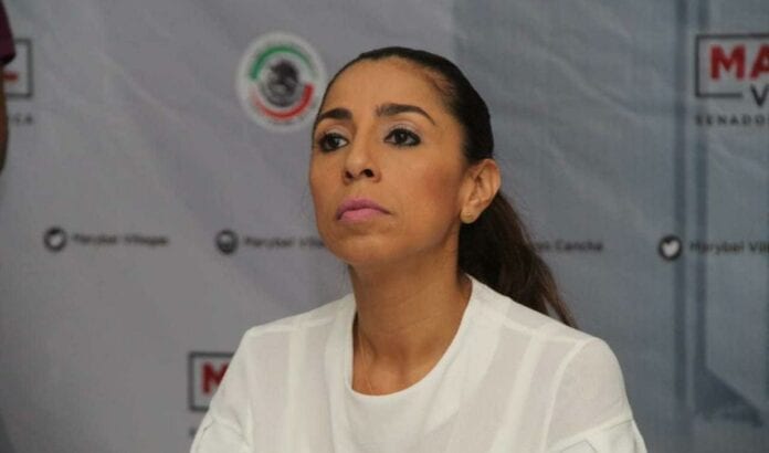 Marybel Villegas se quedo sin consulta Marybel Villegas y muchos otros políticos se quedaron sin propuestas cuando se canceló la consulta para retirar la concesión de agua potable