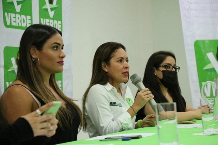 Dirigencia nacional del Partido Verde pide al PES destituir a su candidata en Puerto Morelos Dirigencia nacional del Partido Verde pide al PES destituir a su candidata en Puerto Morelos