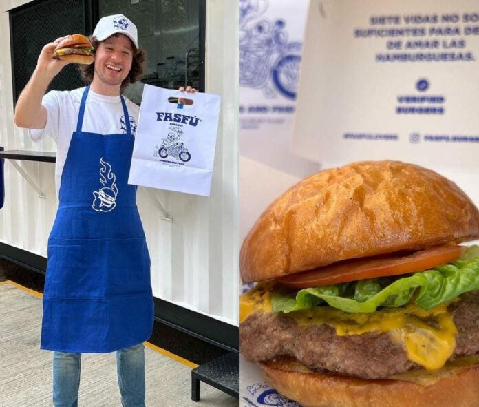 Luisito Comunica anuncia su nuevo restaurante Fasfu Burgers Quinta
