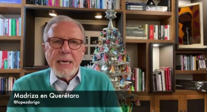 chisme de Lopez Doriga Como pleito de cantina, así se agarraron a golpes ex gobernadores de Querétaro, según contó el periodista López Dóriga. Foto: Captura de video