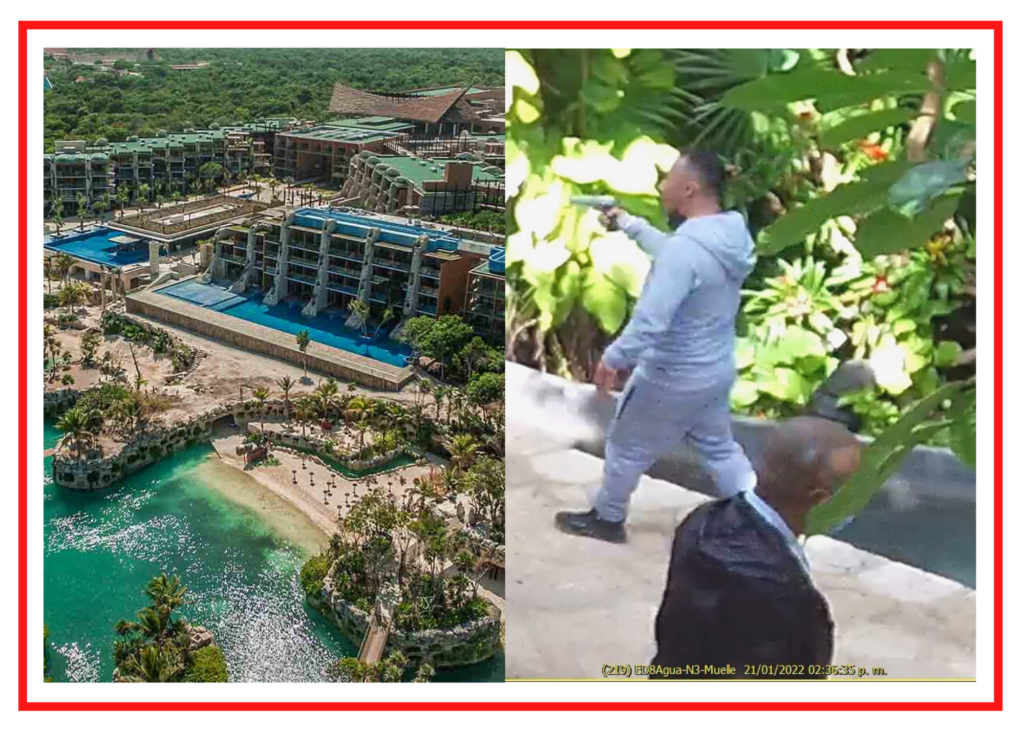VIDEO INÉDITO Así fue el tiroteo dentro del Hotel Xcaret de Playa del
