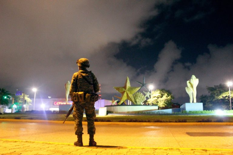 Balacera Glorieta del Ceviche Cancún
