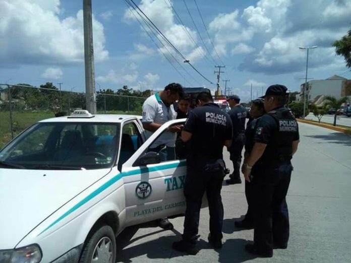 Taxista detenido por navajear a un ciudadano playense