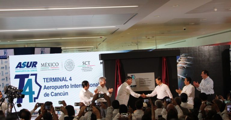 Inauguran la Terminal 4 del Aeropuerto Internacional de Cancún