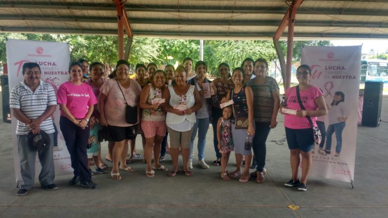 Aguakan, campaña contra el cáncer de mama