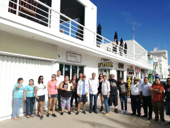 Protesta Drenaje Cozumel 30112017