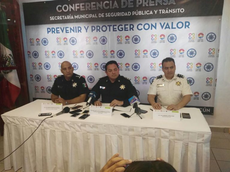 Han dado de baja a 60 policías municipales en Cancún