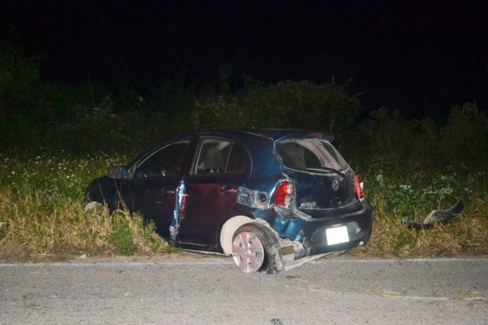 choque por perder una llanta