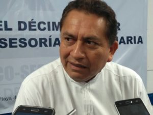 José Luis Hernández Barragán, presidente de la delegación local de la Canaco