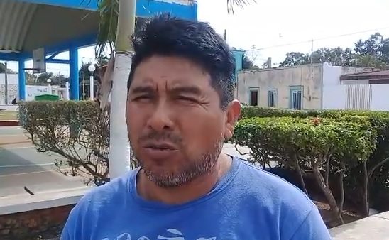 l subdelegado de la población de Tres Reyes, José Luis Dzib Dzul.