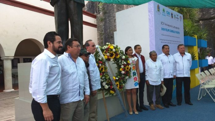 homenaje en carrillo puerto
