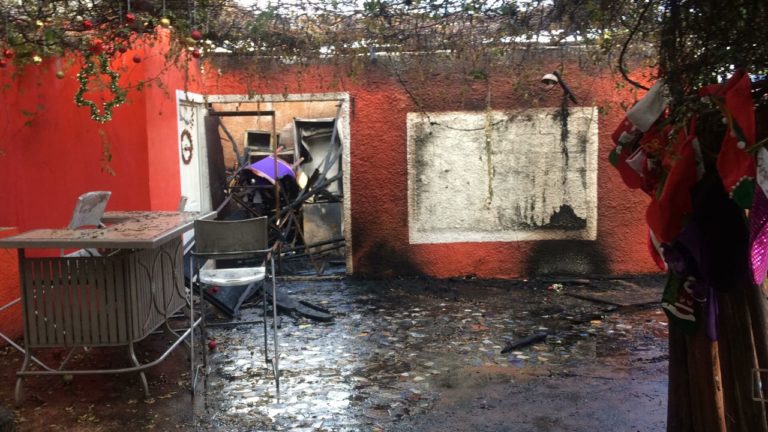 Incendio en Xbalamque