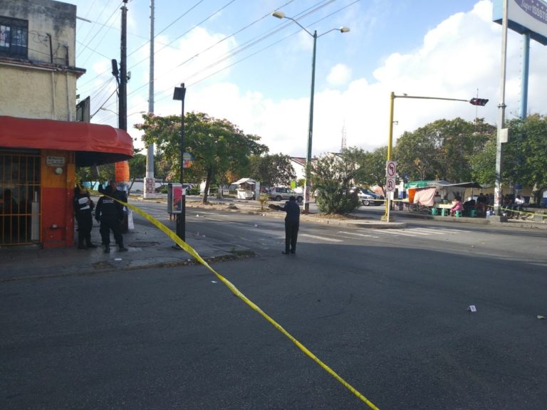 Baleado en la Ruta 5 de Cancún