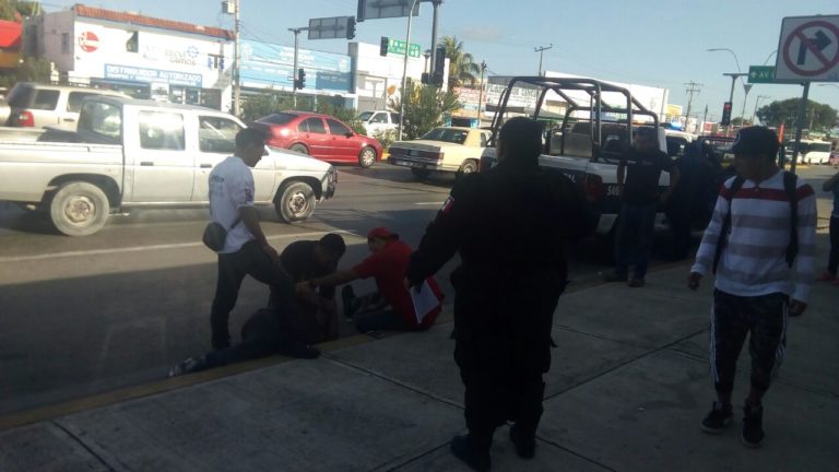 Infarto en plena calle en Cancún