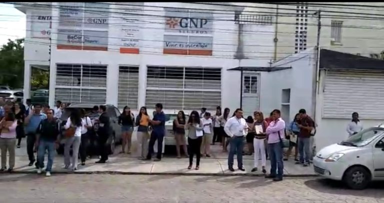 Evacúan Secretaría de Relaciones Exteriores de Cancún por supuesta bomba