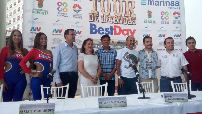 Presentan duelo de leyendas América contra Chivas