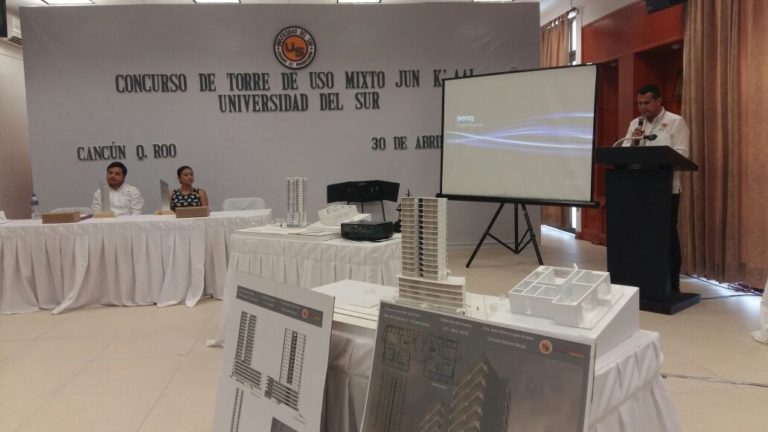 Universitarios presentan propuestas arquitectónicas para Cancún