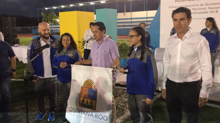 Abanderan a selección de Quintana Roo