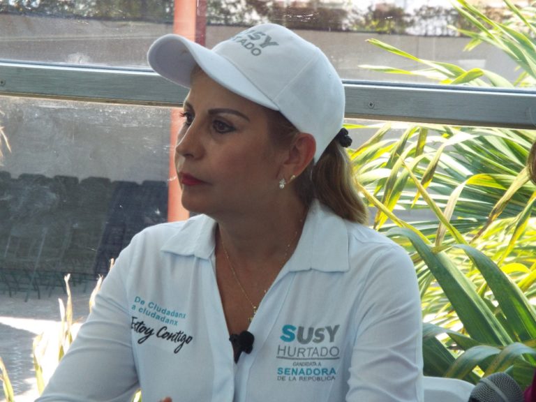 Dice Susana Hurtado que trabajará con cualquier Presidente