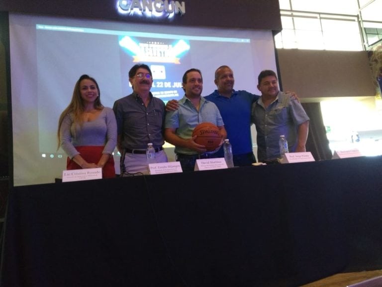 Anuncian la VI Copa Cancún de básquetbol Internacional 2018