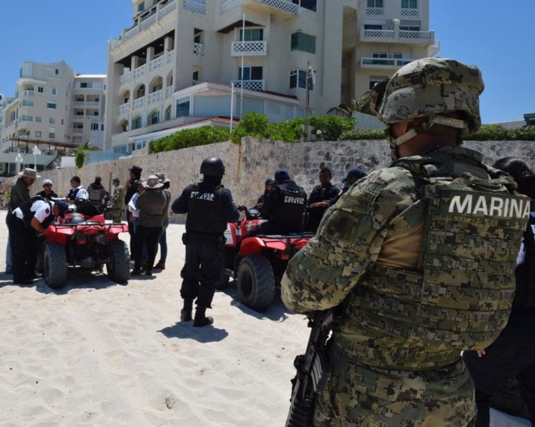 “Peinan” policías a fondo la Zona Hotelera