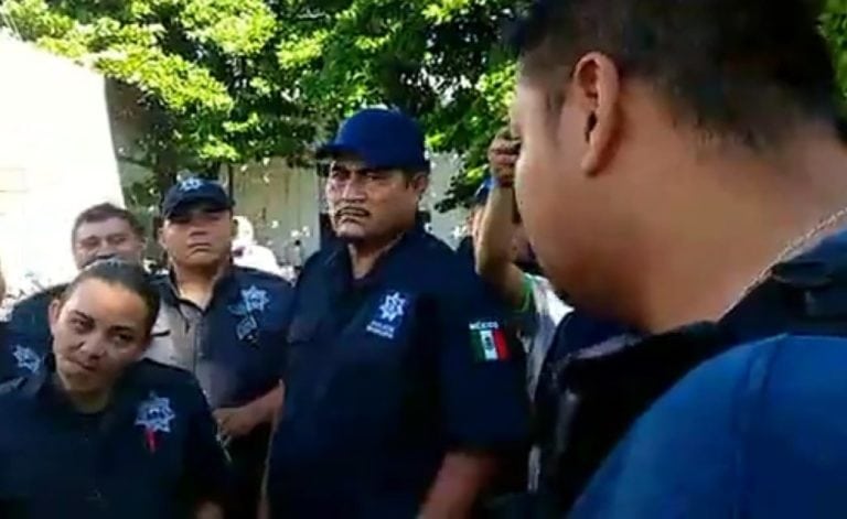 Se inconforman policías de Cozumel por Afore Se inconforman policías de Cozumel por Afore