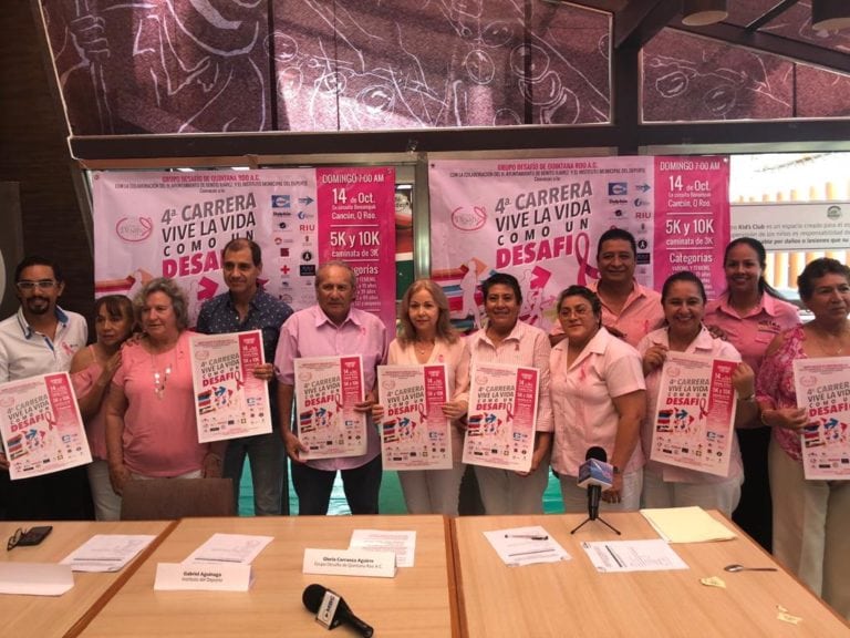 Anuncian carrera atlética contra el cáncer de mama