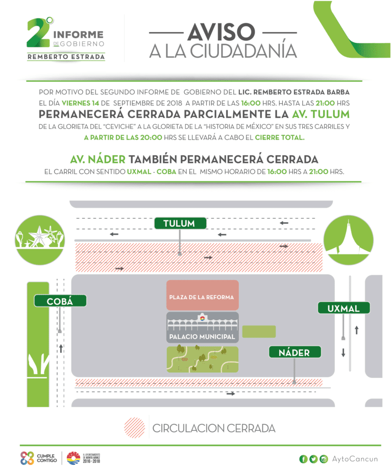 Mañana habrá caos vial por el Segundo Informe de Remberto Estrada