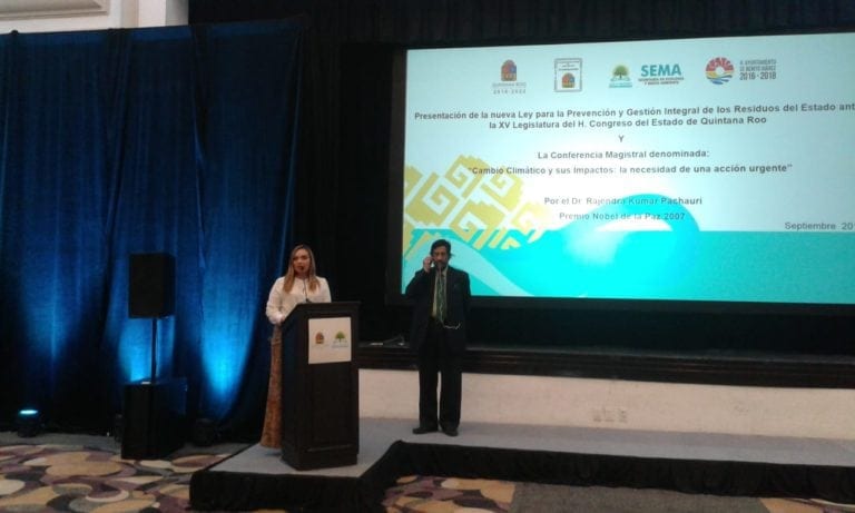Preocupa a Rajendra Kumar efecto de cambio climático en Q. Roo