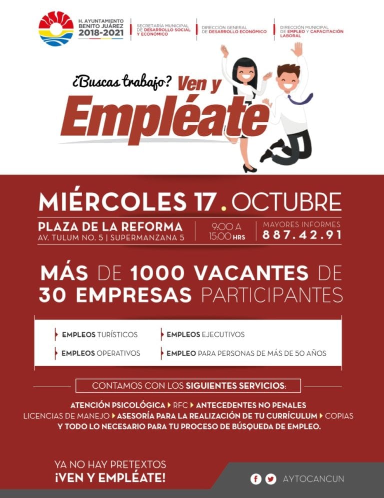 Mara Lezama impulsa el empleo con el programa “Ven y Empléate”