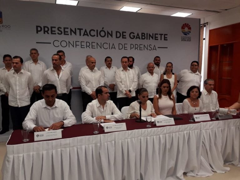 Repiten contralor y oficial mayor y vuelve “Frank” López con Mara Lezama