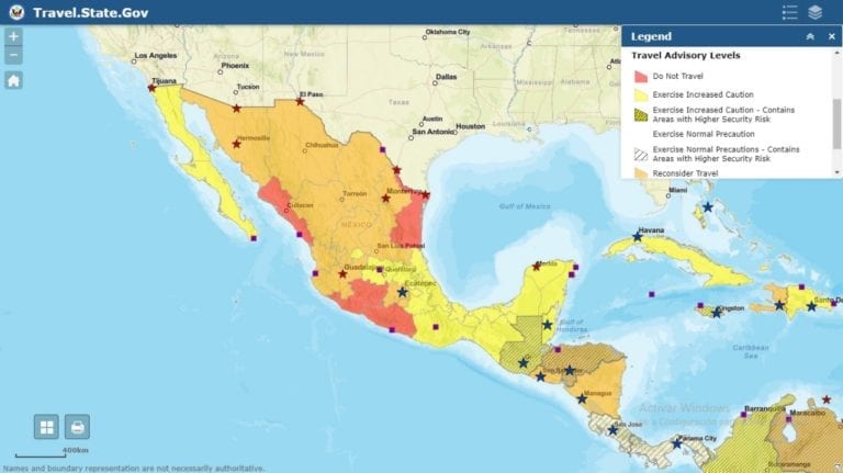 Mantiene Estados Unidos “Nivel 2” para Quintana Roo