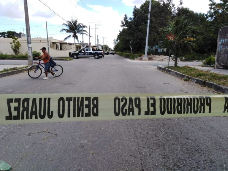 Ejecutado en avenida Itzales de Benito Juárez