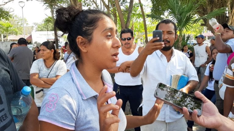 Desalojan a invasores en Tulum; exigen solución al municipio