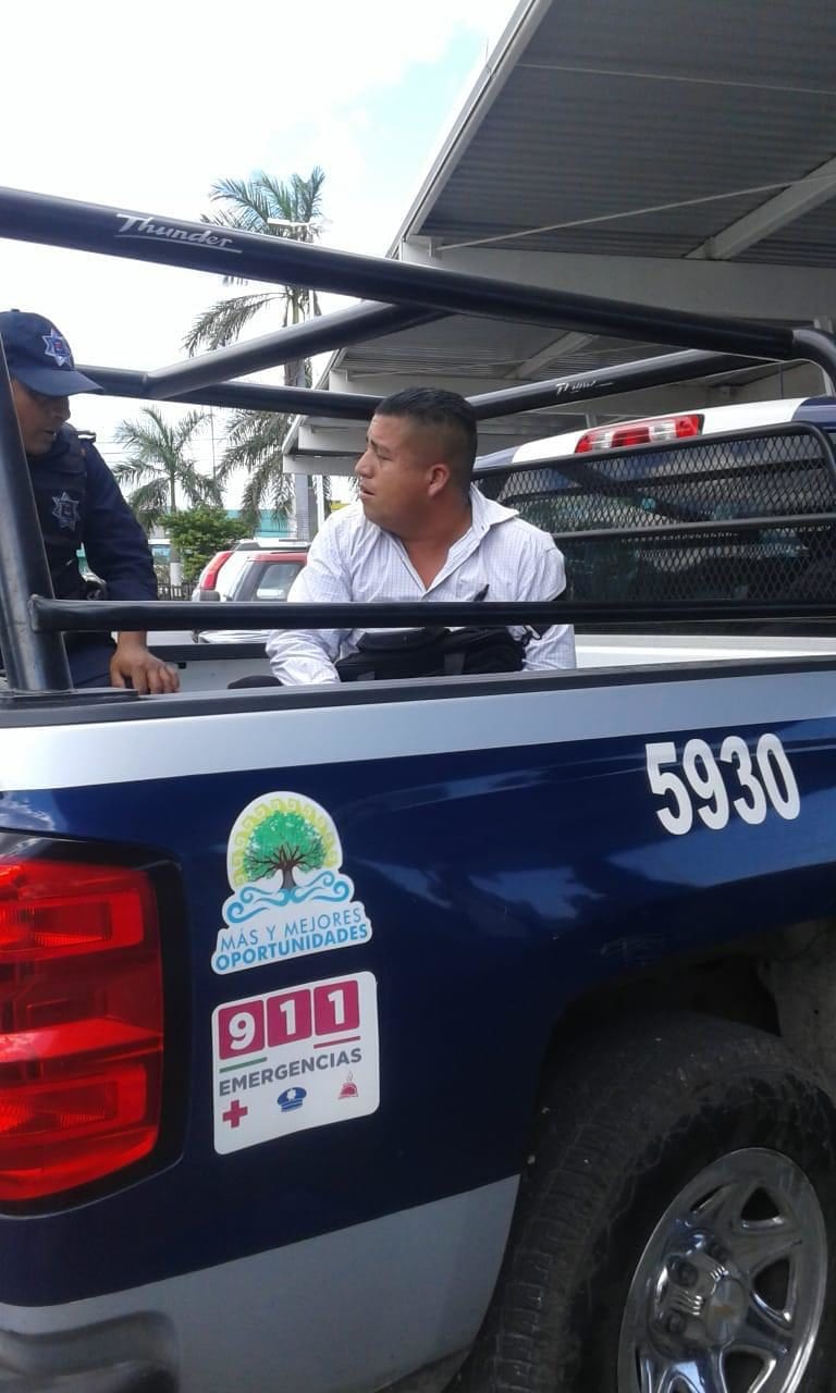 Atrapan a falso inspector de Fiscalización en plena extorsión