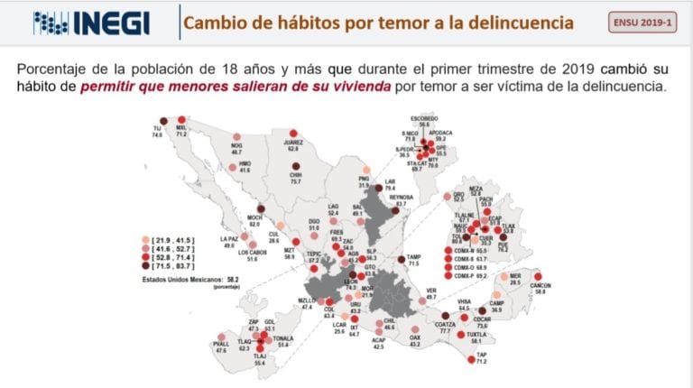 Inseguridad en Cancún obliga a cambiar hábitos de familias