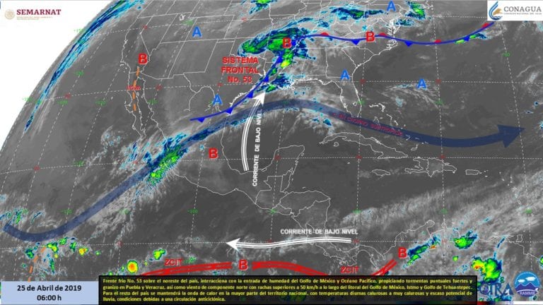 Clima: Calor, nublados y algunos vientos para Q. Roo