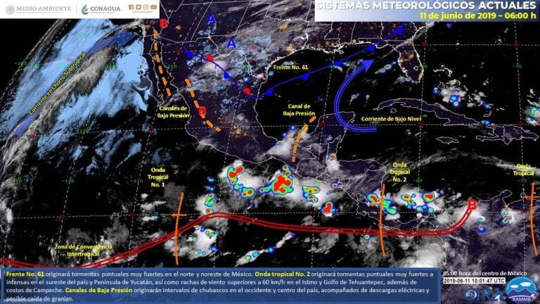 Sensación de 40 grados a la sombra en Playa del Carmen