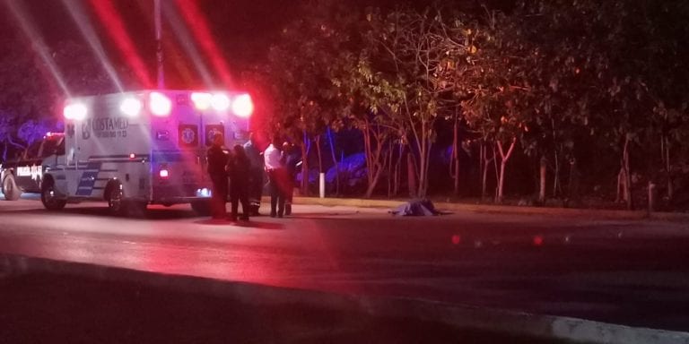 Ejecutado de un balazo en Playa del Carmen