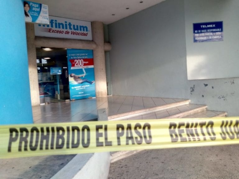 Asaltan por segunda vez Telmex de la Portillo