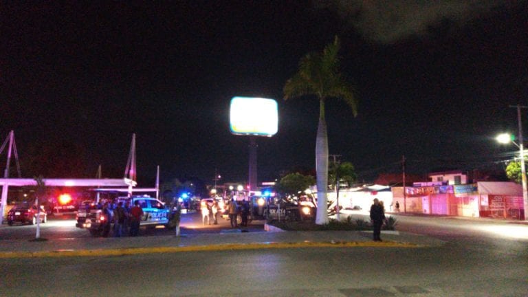 Ejecutado en Chedraui de av. Talleres con Chac-Mool, en Cancún