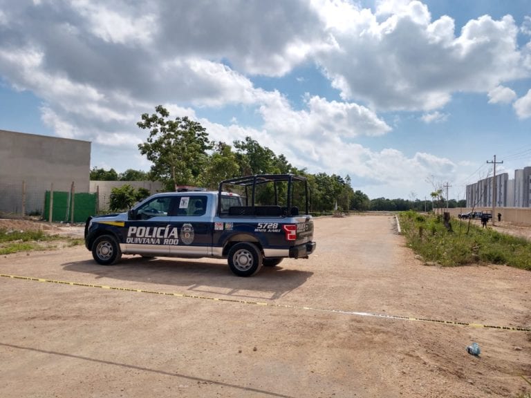 Matan a hombre con una roca cerca de Residencial Mallorca, en Cancún