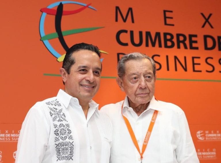 Tenemos confianza en Carlos Joaquín y vamos a invertir más: Miguel Alemán, en Cumbre de Negocios