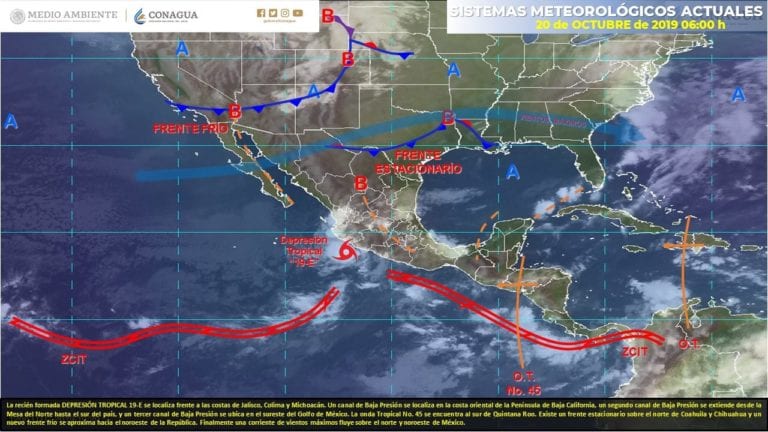 Clima: Altas temperaturas y lluvias aisladas para la entidad