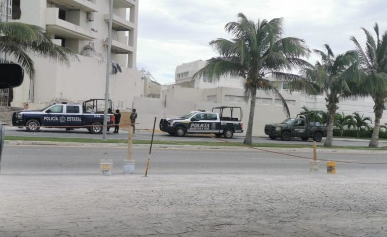 Operativo antidrogas en la Zona Hotelera