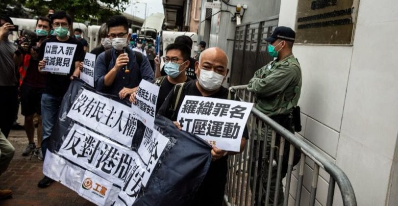 Protestas en Hong Kong