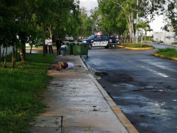 suicidio en plena vía pública