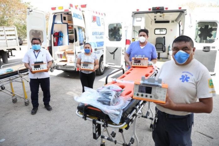 Ventiladores en ambulancias